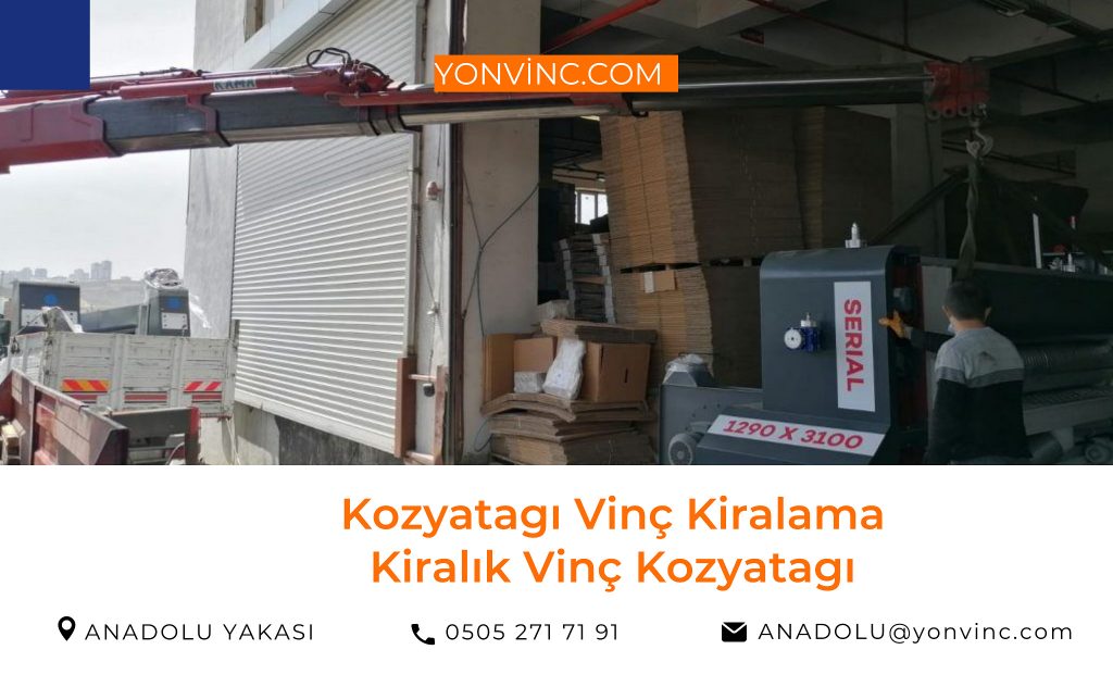 Kozyatagı Vinç Kiralama Kiralık Vinç Kozyatagı
